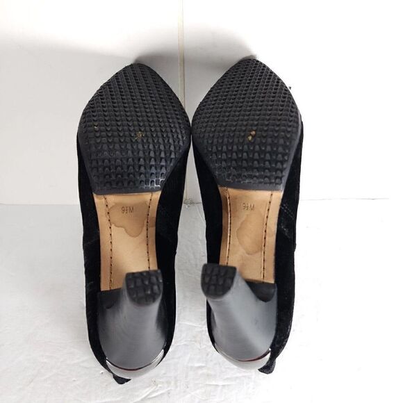 Donald J Pliner Women’s Hyde US 9.5M Black Velvet Brocade Ankle Boots Booties - Picture 12 of 14